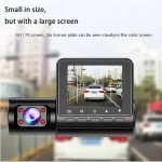 KOS-14011 Fedélzeti Kamera 3 Kamerával – Full HD 1080P, Magyar Menü, Éjszakai Látás