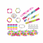 Csináld magad – Órakarkötő készlet lányoknak (40 db-os)