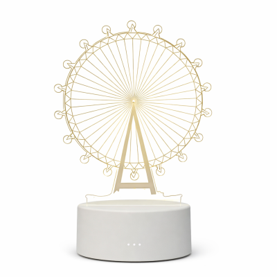 Óriáskerék 3D lámpa