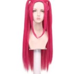 K-Pop Demonvadász Mira jelmez parókával – gyerek cosplay szett