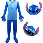 Stitch jelmez álarccal gyerekeknek – Lilo és Stitch mesehős farsangra