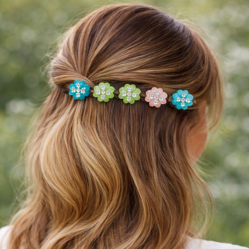 18 db mini haj csatt, hajdísz