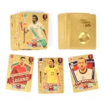 Focisták 10 arány kártya készlet - World Football Stars - limitált kiadás vizallo plasztik kártya Waterproof Plastic