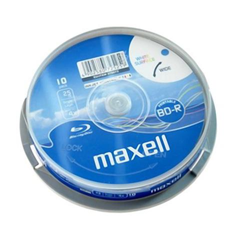 Maxell BD-R 10-es hengerben Print 25GB 4x