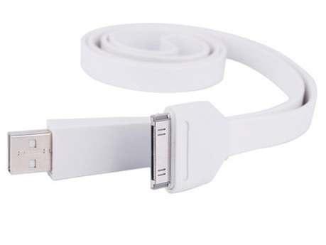 iPhone 4s 4, iPad 2, 3 -- töltő/adat kábelek -- USB (Színes)
