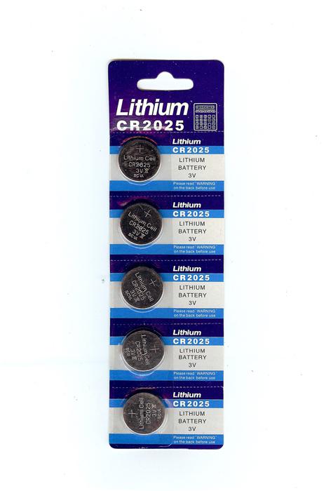 Lithium cr2025 gombelem 3V / db