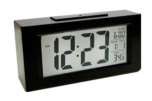 Digitális Időjárás Állomás Snooze/ Light Digital LED Snooze Alarm Date Desk Clock LCD Screen Display Backlight Sensor
