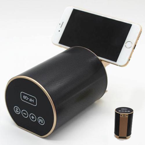 HF-Q9 Bluetooth vezeték nélküli mini hordozható hangszóró, FM rádió TF Card USB  Smart Phone állvány /Pill Pulse Rugby/ 