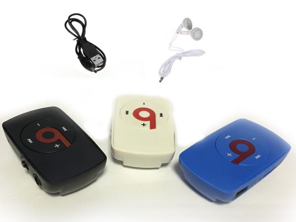 Mini MP3 Player Bundle Headset Support 32GB Micro SD TF Card