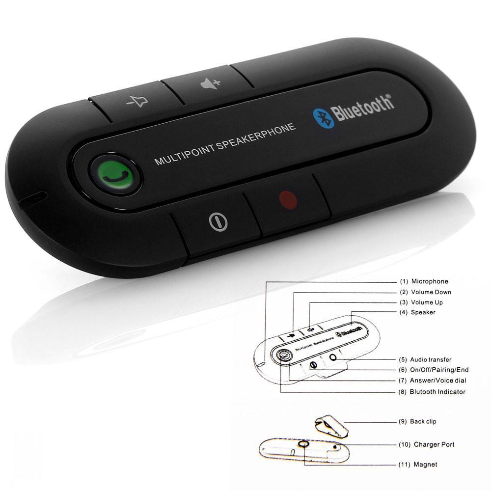 BLUETOOTH kihangosító szett, Bluetooth Hands Free Car Kit