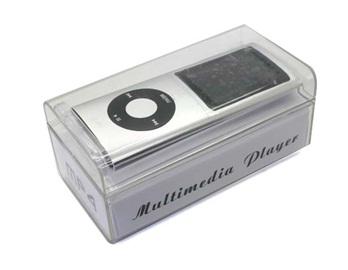 MP4 Lejatszó ( Multimedia Player with TF Card Slot -Silver )