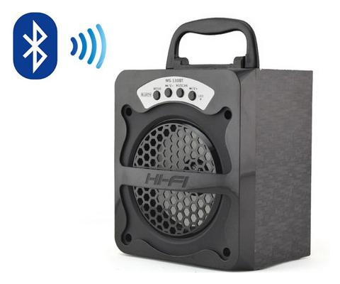 MS-130BT wireless portable bluetooth speaker with mic input