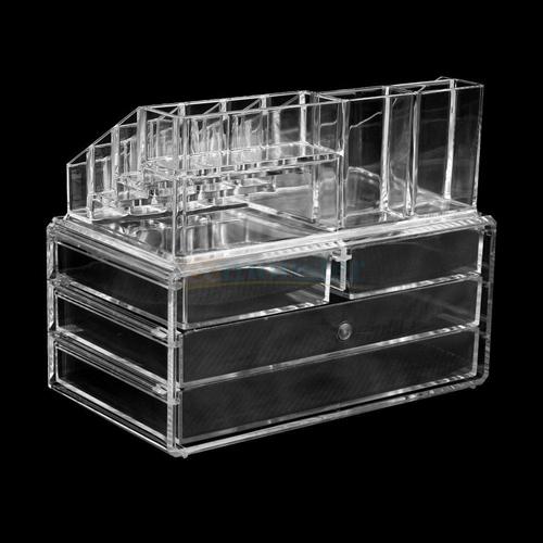 Smink Kozmetikai rendszerező doboz tároló fiók / Cosmatic Storage Box 4 drawer /