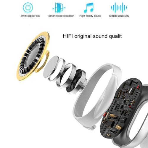 Bluetooth Earbuds láthatatlan Bluetooth fülhallgató