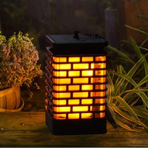 Napelemes lángoló kerti led fáklya lámpa / Solar Flame Light XF-6001 /