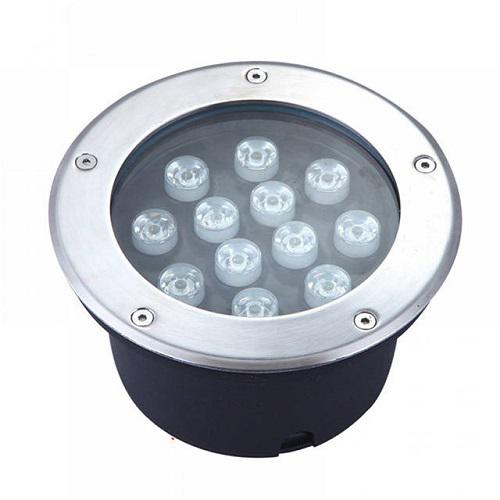 Kültéri beépíthető LED lámpa hideg fehér IP68 12W