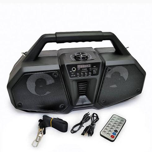 Bluetooth hordozható multimédia lejátszó 10W MP3 USB FM rádió ZQS-4216