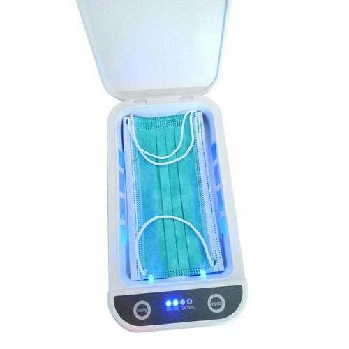 Hordozható vezeték nélküli UV telefon, maszk sterilizátor