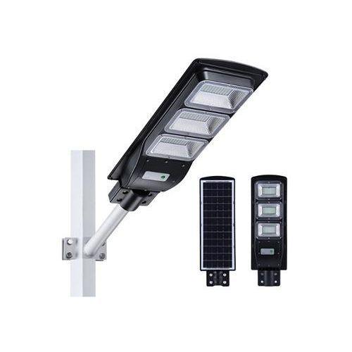 LED térvilágítás távirányítós, napelemes, fény-és mozgásérzékelős utcai szolárlámpa - 270W