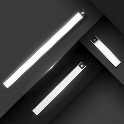 LED lámpa infravörös mozgásérzékelővel - USB-ről tölthető, 60 cm