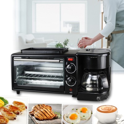 Morning station, grill,kávéfőzővelés és piritóval - 3 IN 1 állomás az egész családnak, főzz ,grillezz és piríts egyszerre. bevezető ár!