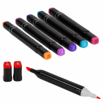 Alkoholos Markerek 80 db – Kétoldalas Filctoll Szett Táskával