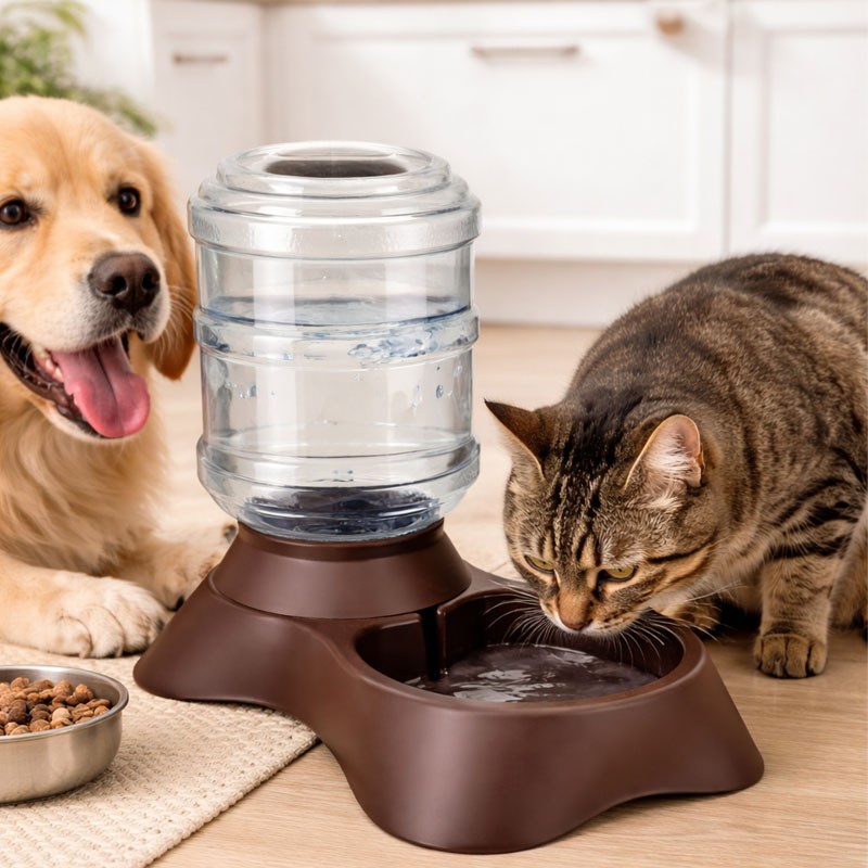 Kisállat automata itató szűrőrendszerrel – 3,5 liter