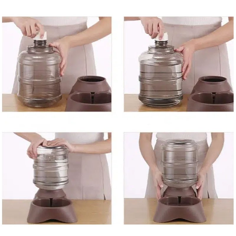 Kisállat automata itató szűrőrendszerrel – 3,5 liter