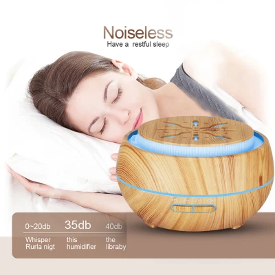 Aroma diffúzor illóolajos párásító 7Led 400ml