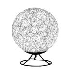 LED asztali lámpa, hangulatvilágítás – állítható fényerővel / gömb lámpa