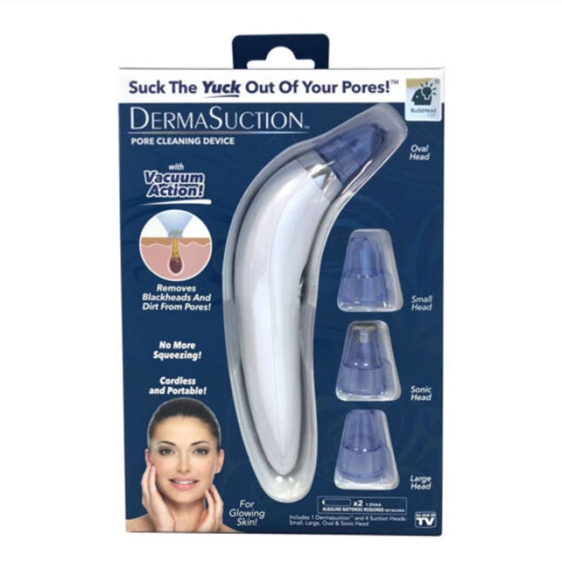 DERMASUCTION VÁKUUMOS MITESSZER ELTÁVOLÍTÓ ÉS PÓRUS TISZTÍTÓ