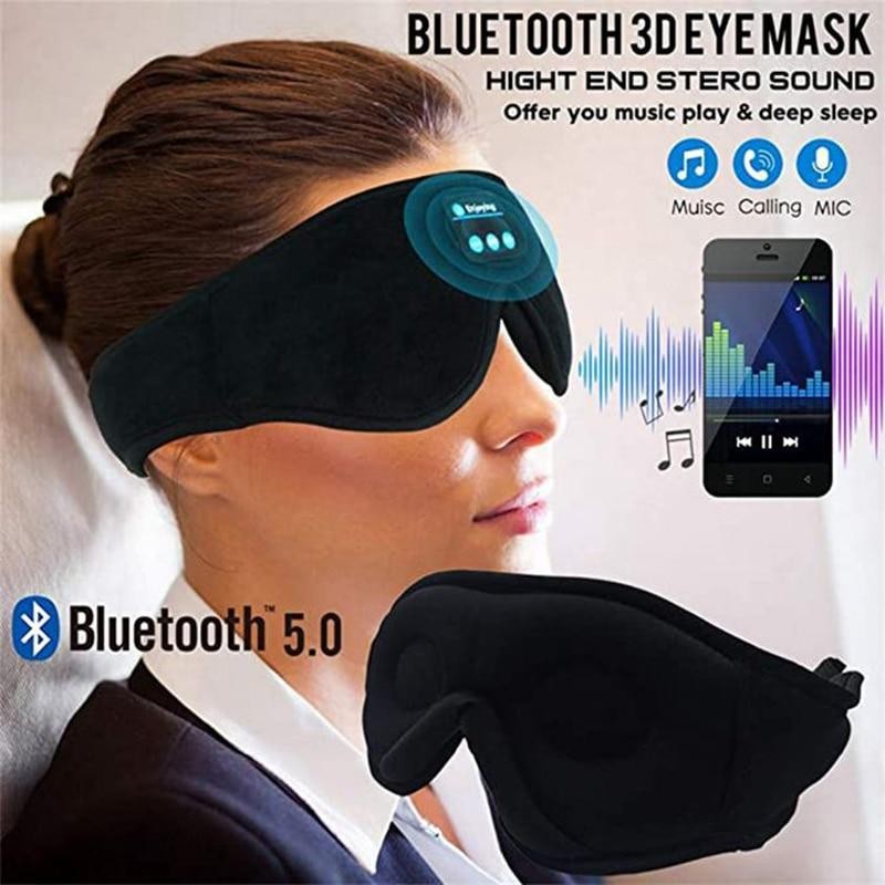Többfunkciós bluetooth-os szemmaszk alváshoz