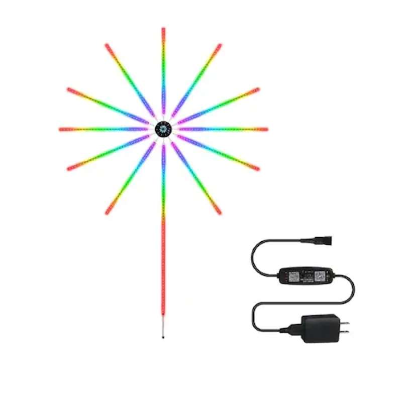 Fireworks LED Tűzijáték Ledszalag, Telefonról vezérelhető dekorvilágítás bluetooth kapcsolattal