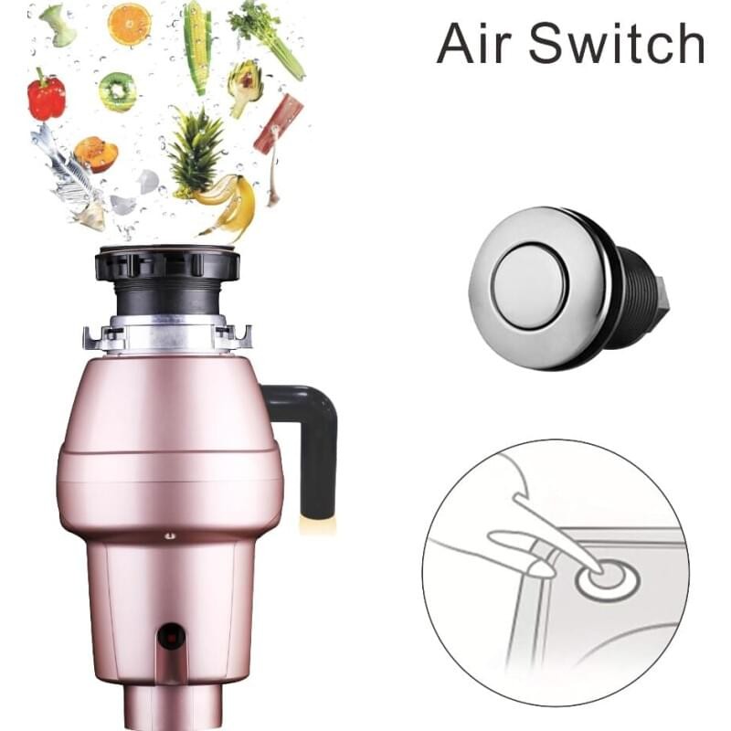 Hulladékkezelő konyhai csatorna Élelmiszerhulladék-eltávolító Aprító Rozsdamentes acél Teljesen automatikus háztartási mosogató lefolyócső Rendszer