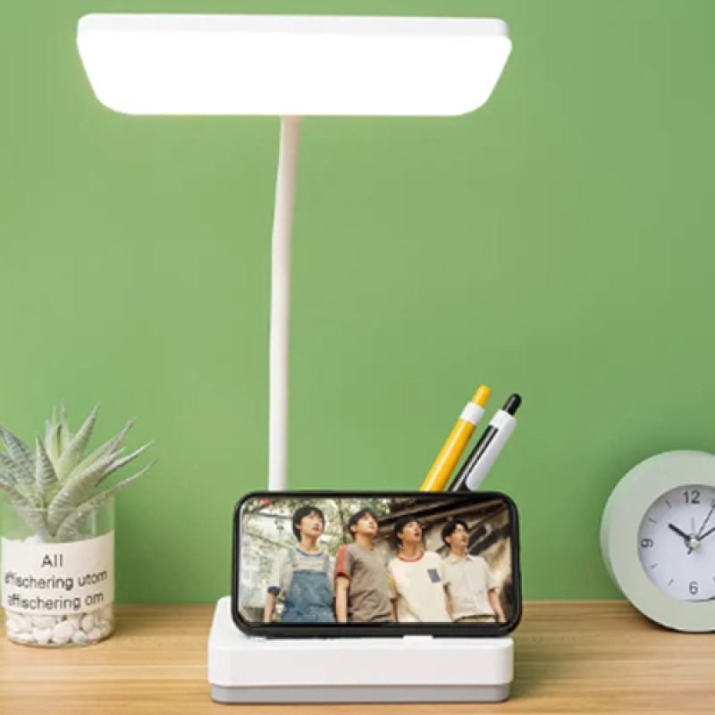 Flexibilis LED olvasólámpa, tolltartóval - 40 LED, 3 világítási mód