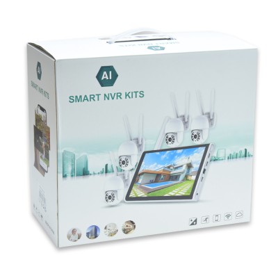 Smart NVR Kit – 4 csatornás, digitális kamerarendszer, 4 HD kamerával