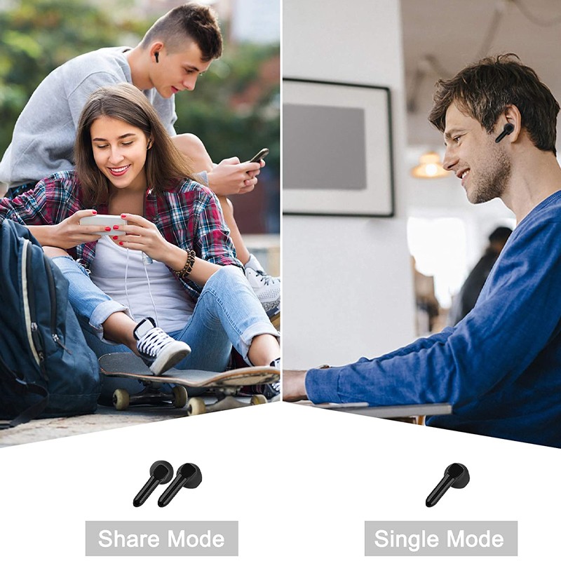 Intelligens Bluetooth-os fülhallgató  V5.1 Smart Touch Control TWS-S01