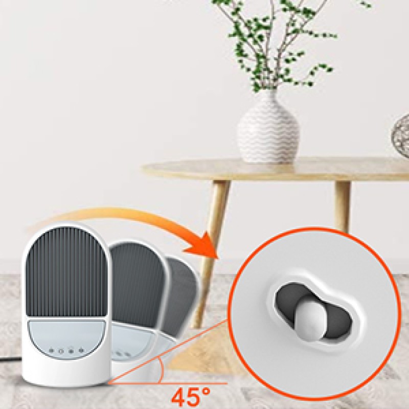 Talmage Hordozható elektromos hősugárzó - 1200 W, 60°-os forgás