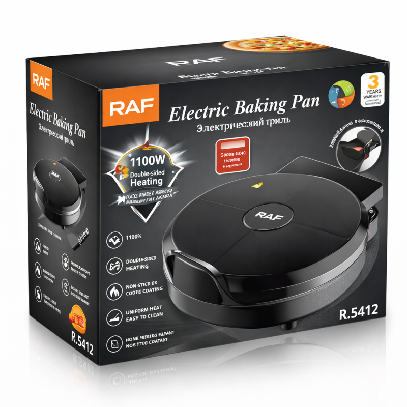 Elektromos Pizzasütő és Asztali Grill (1100W) RAF R.5412