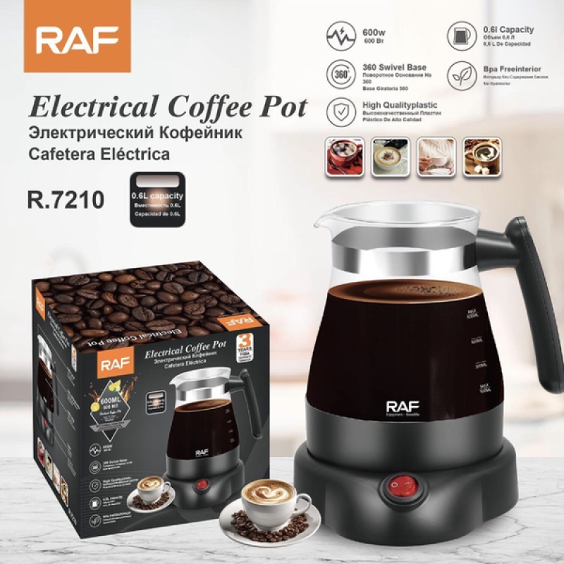 Elektromos Kávéfőző – 600W / 0,6L - RAF R.7210