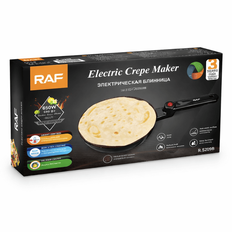 Elektromos Palacsintasütő – 650W - RAF R.5209B