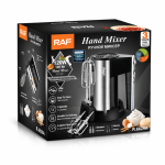 Kézi Mixer – 120W, 25.000 RPM, 5 sebességfokozat - RAF R.6629