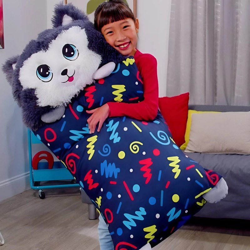 Fluff pets puha plüss párnahuzat – Husky