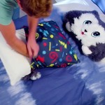 Fluff pets puha plüss párnahuzat – Husky