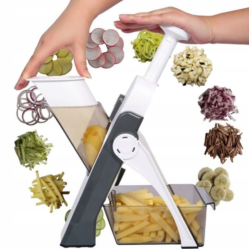 Univerzális zöldségszeletelő Vegetable cutter TurboCut  – 24 vágási lehetőség - XXL